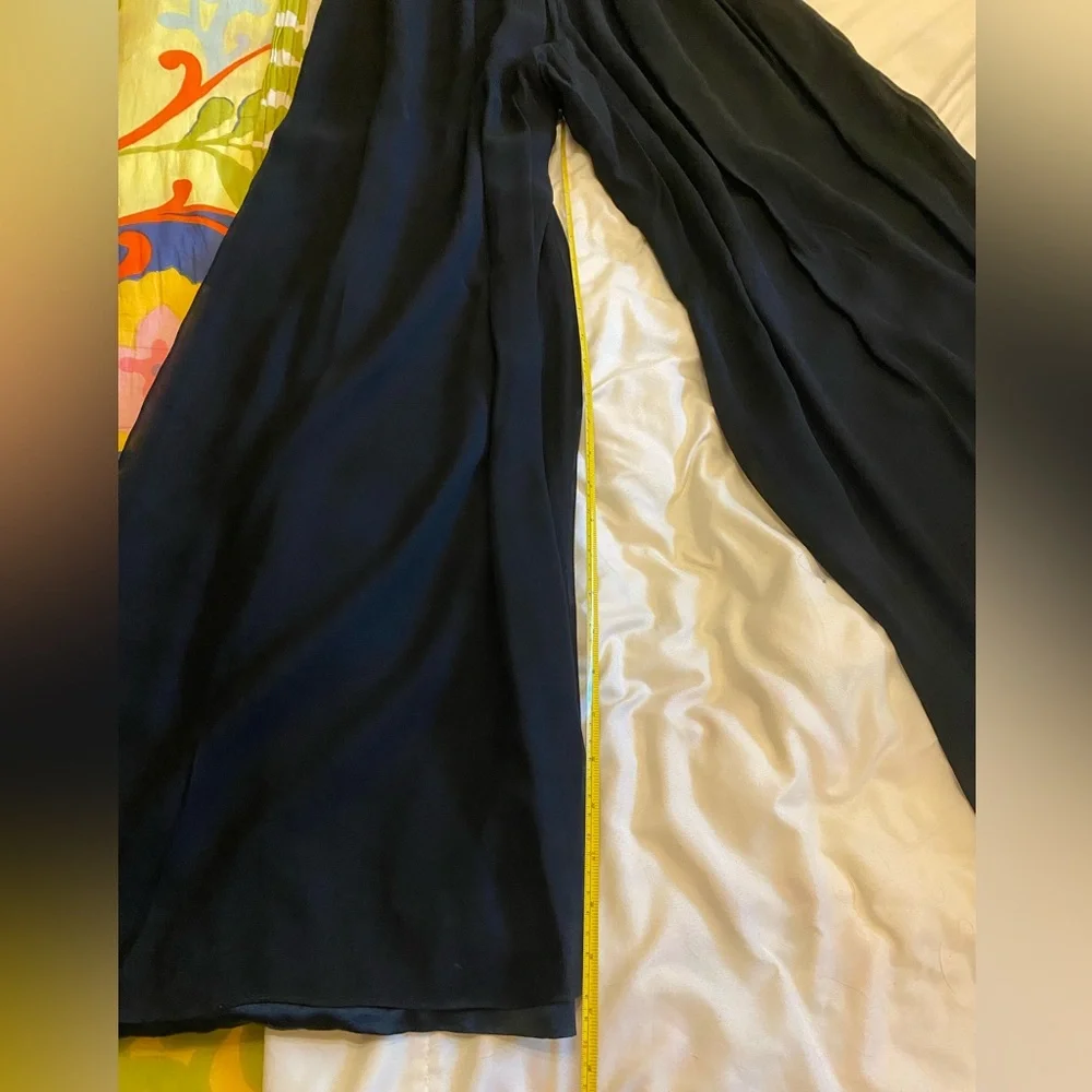 Carmen Marc Valvo Silk Pants - Picture 10 of 12